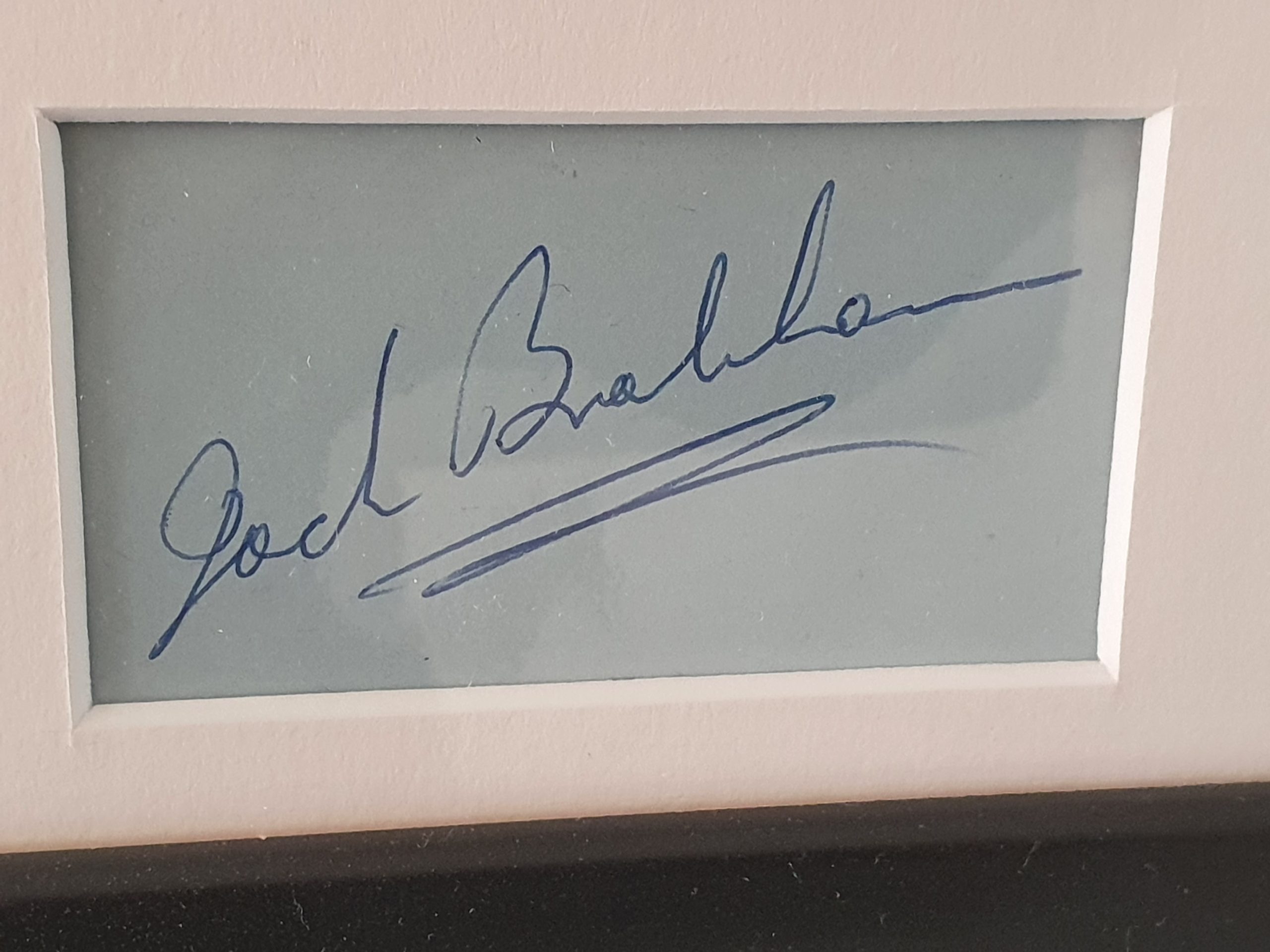 Jim Clark, Jack Brabham, John Surtees, Graham Hill autographs, signed display - Image 10