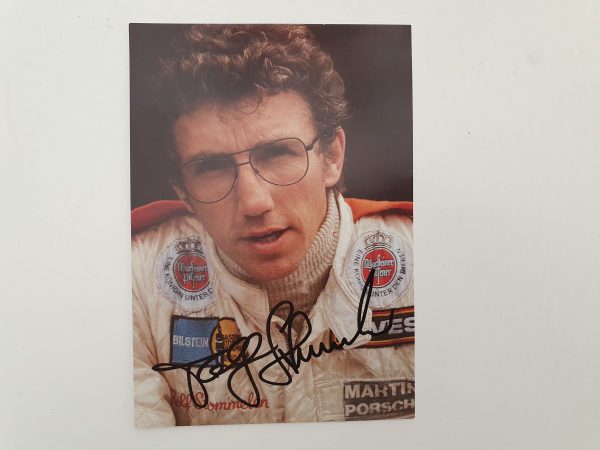 Rolf Stommelen signed photo