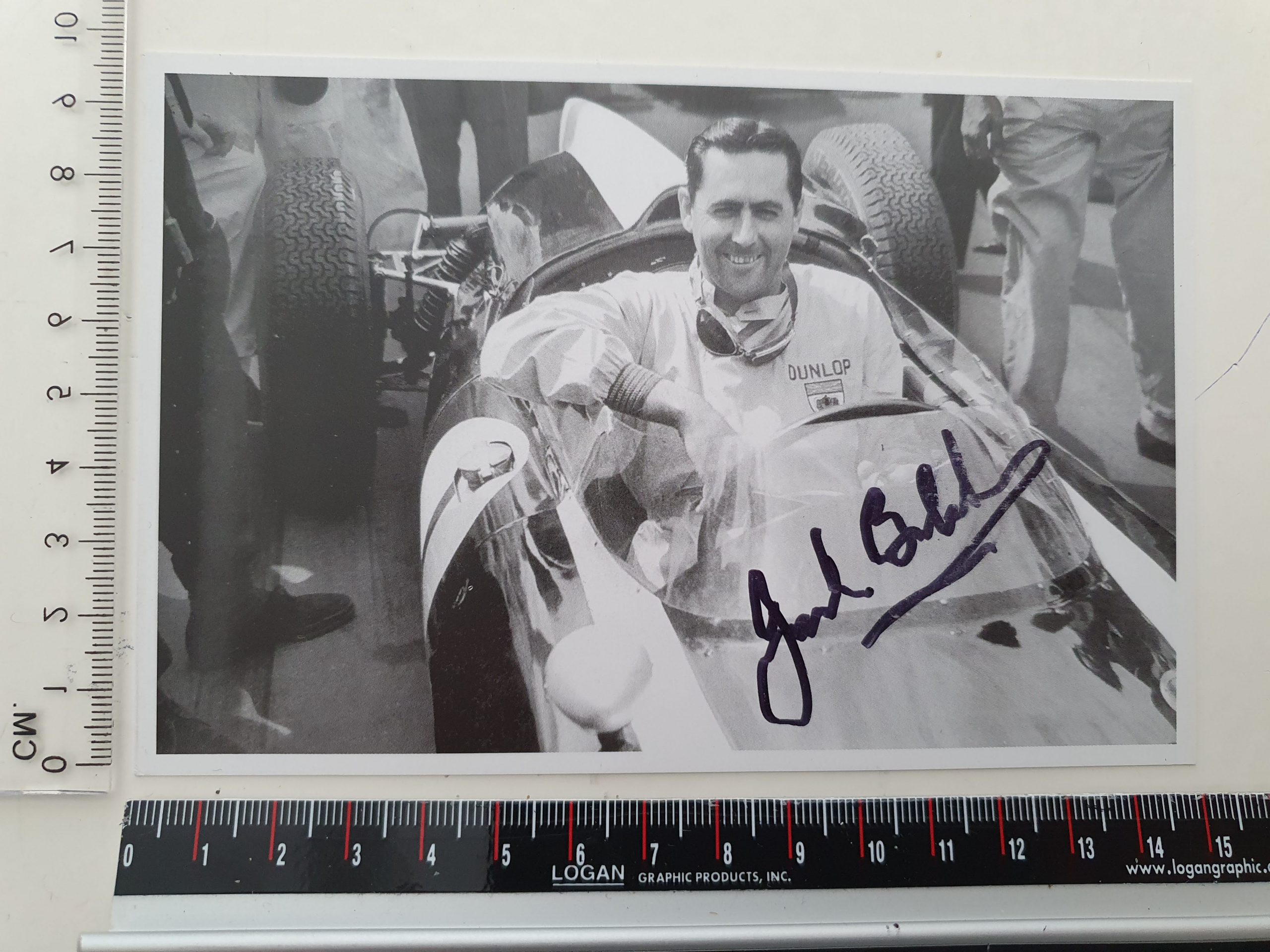 Jack Brabham signed photo - Image 2