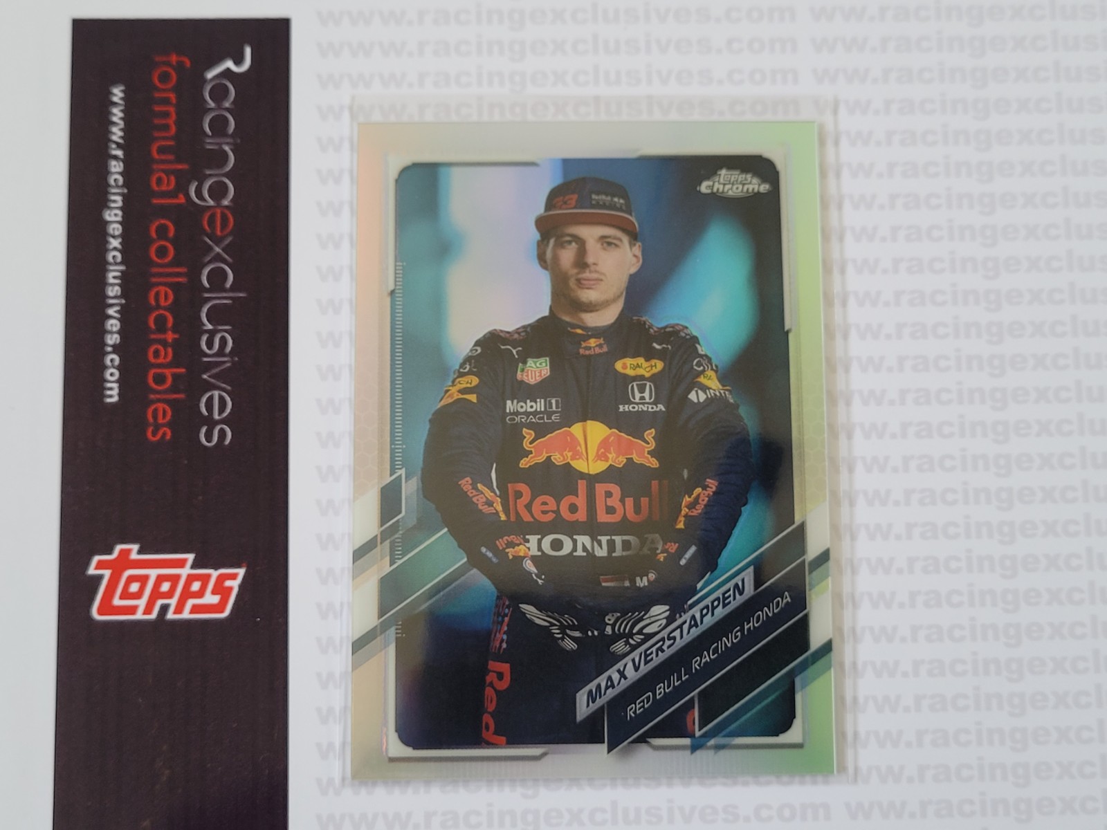 Max Verstappen – 2021 Topps F1 Chrome – Portrait #3