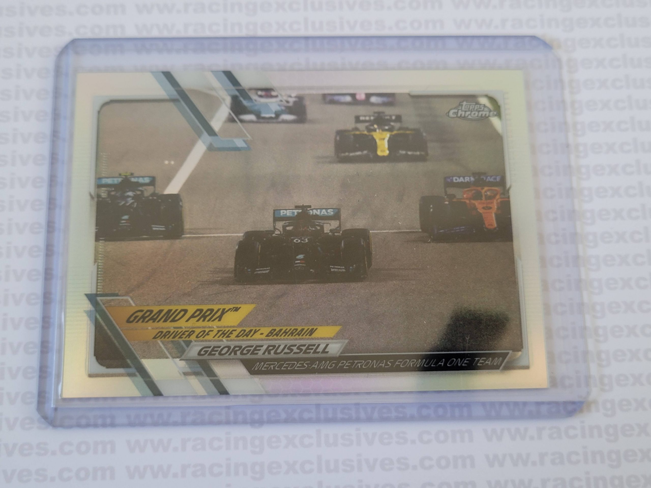 George Russell – 2021 Topps F1 Chrome – #156 Refractor