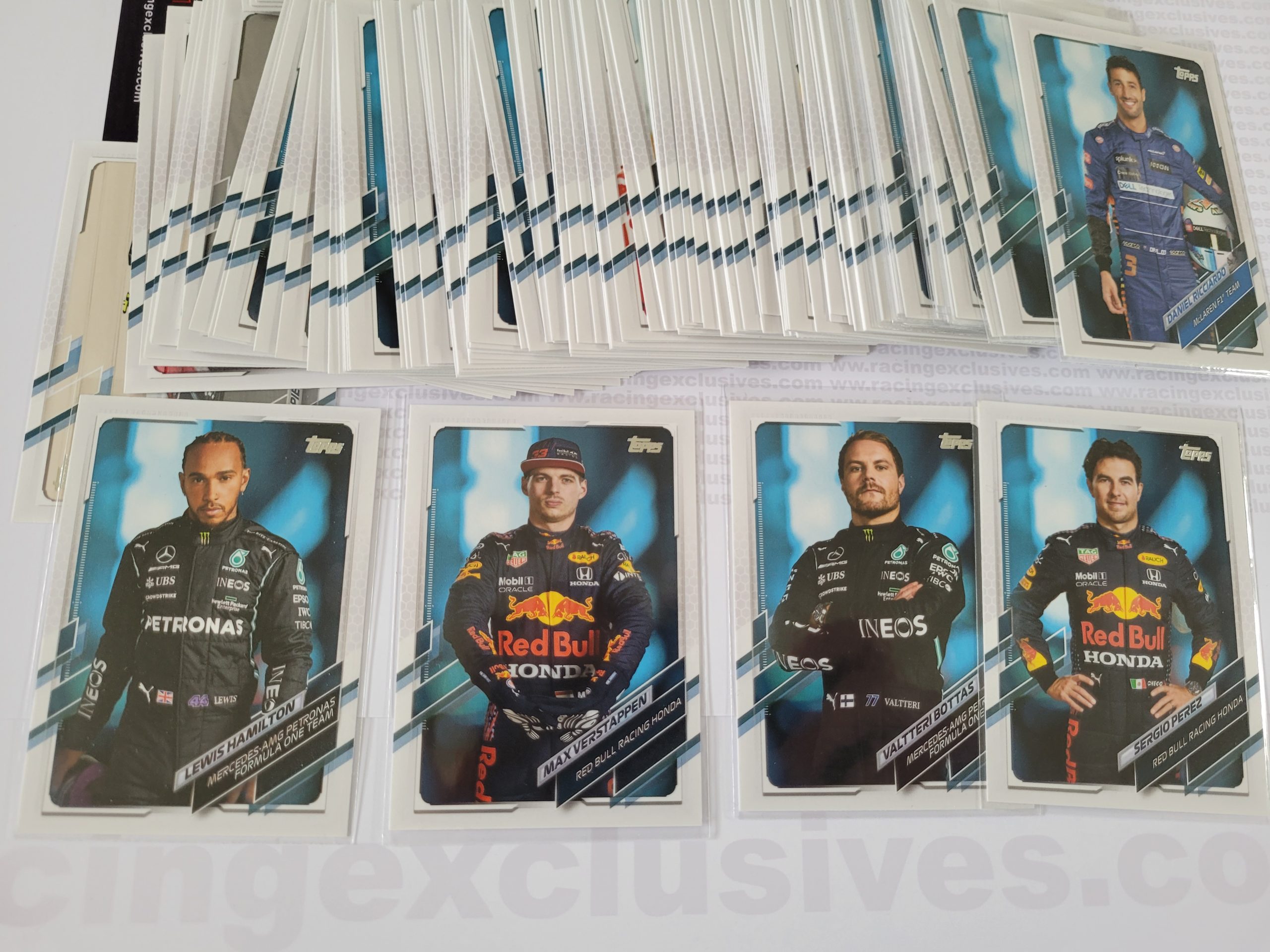 Complete set 2021 Topps F1 Flagship 1175 Racingexclusives