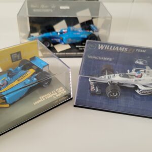 3x Jenson Button model cars, 1:43, Minichamps