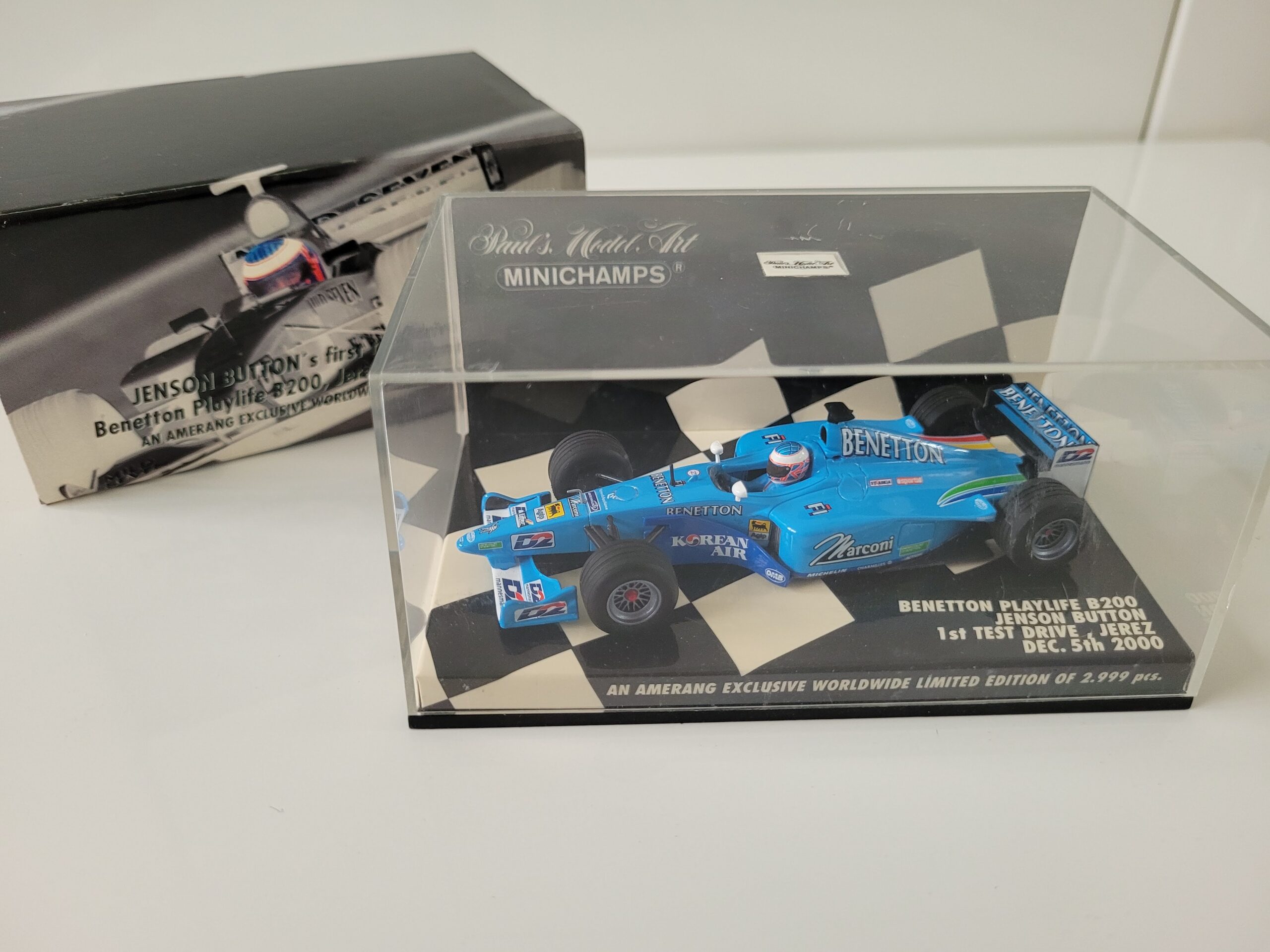 3x Jenson Button model cars, 1:43, Minichamps - Image 2