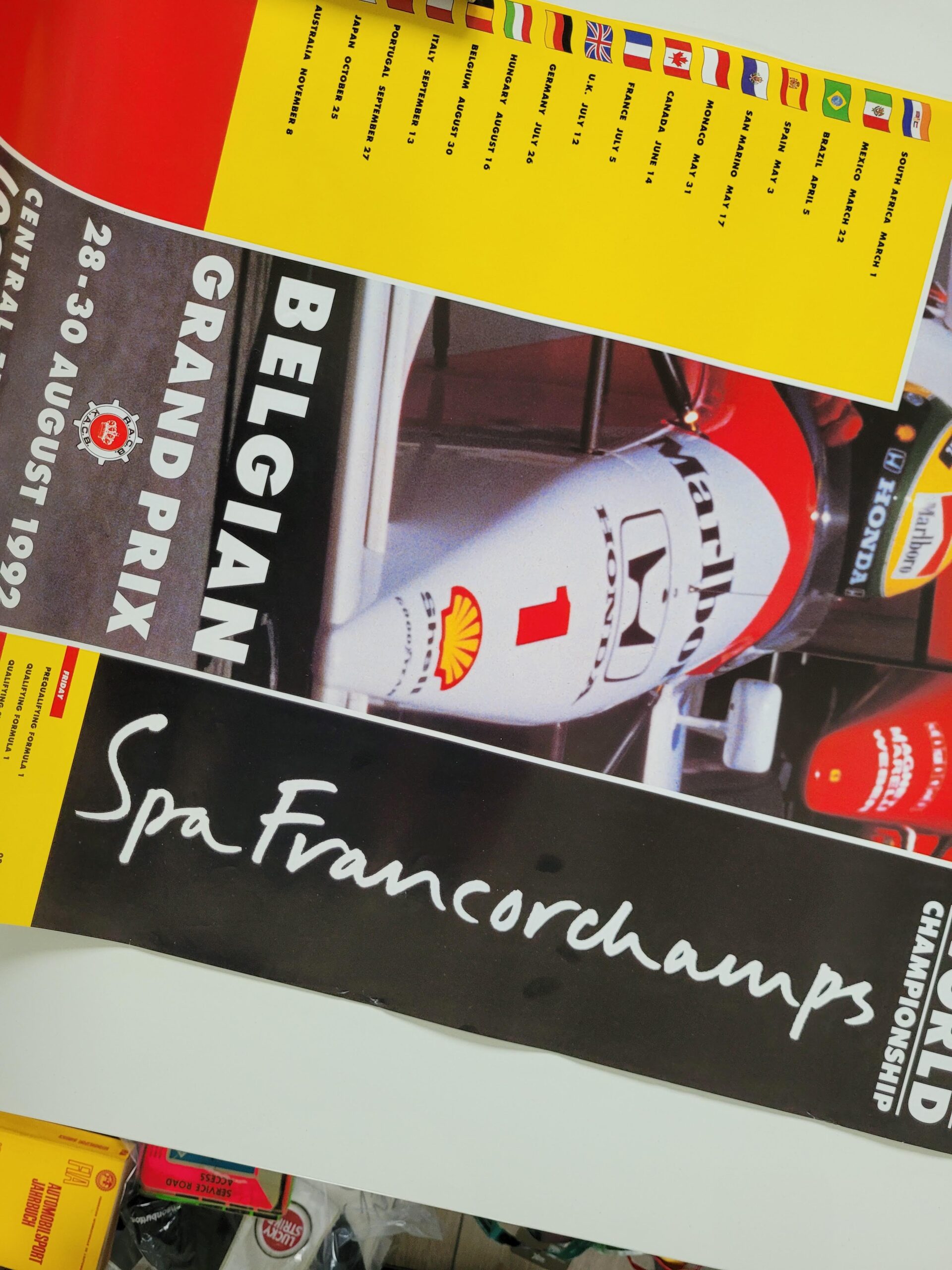 Belgian GP 2022 race poster, Michael Schumacher first win - Image 6