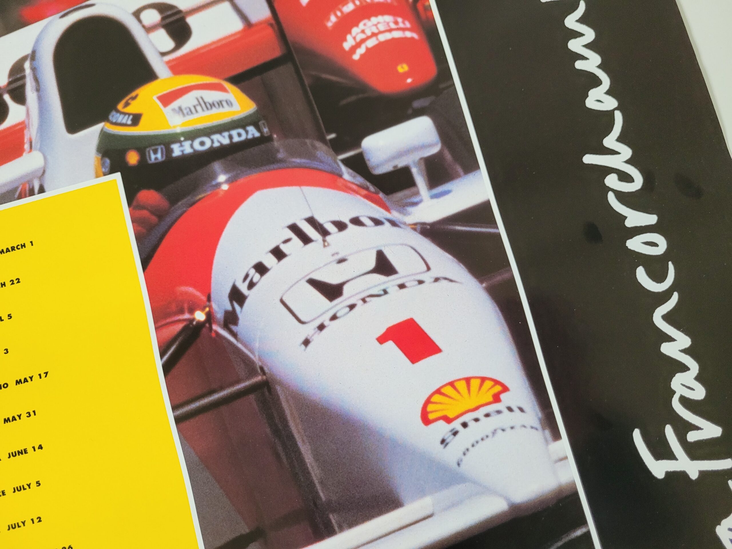 Belgian GP 2022 race poster, Michael Schumacher first win - Image 2