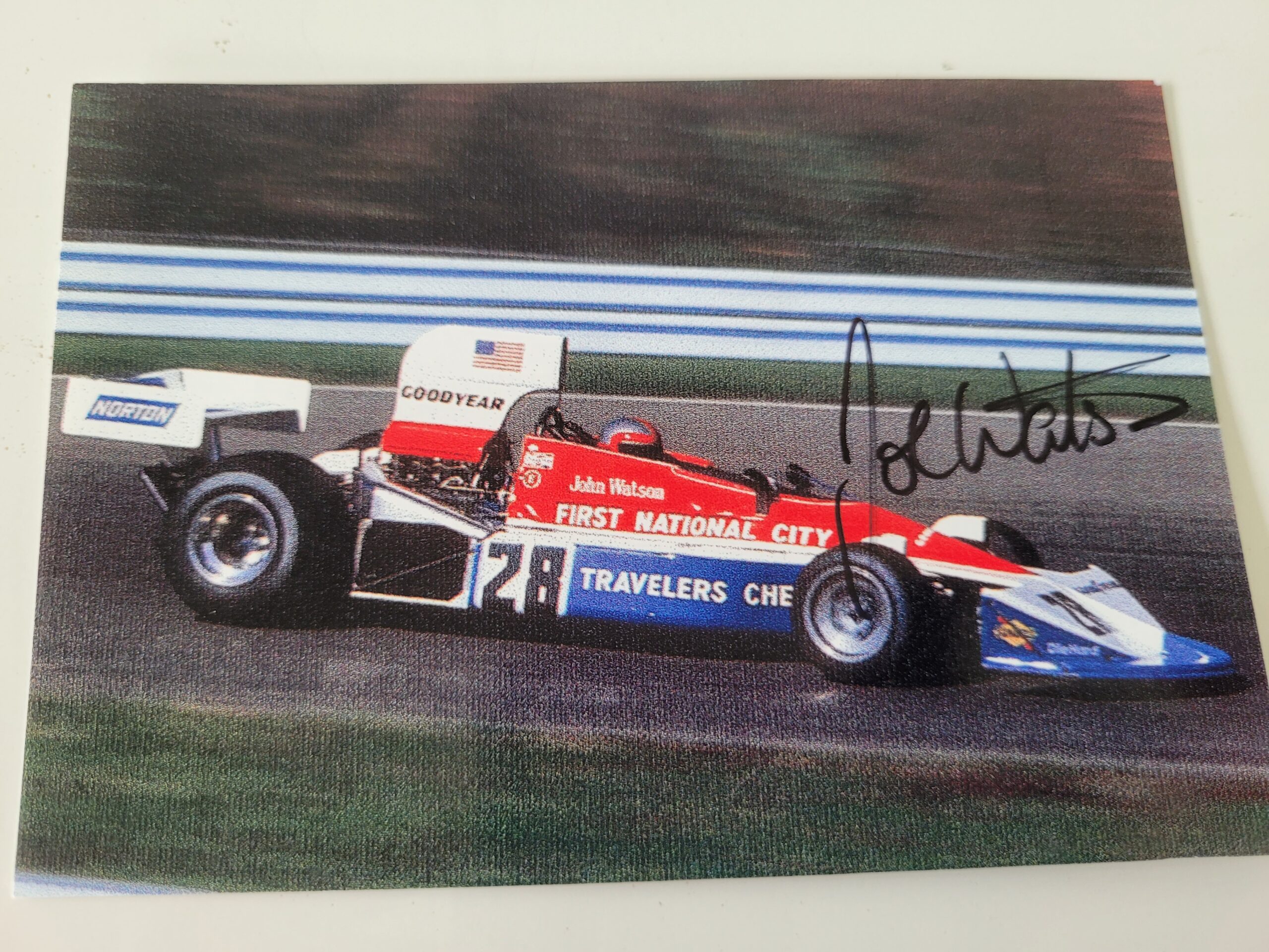 John Watson signed photo