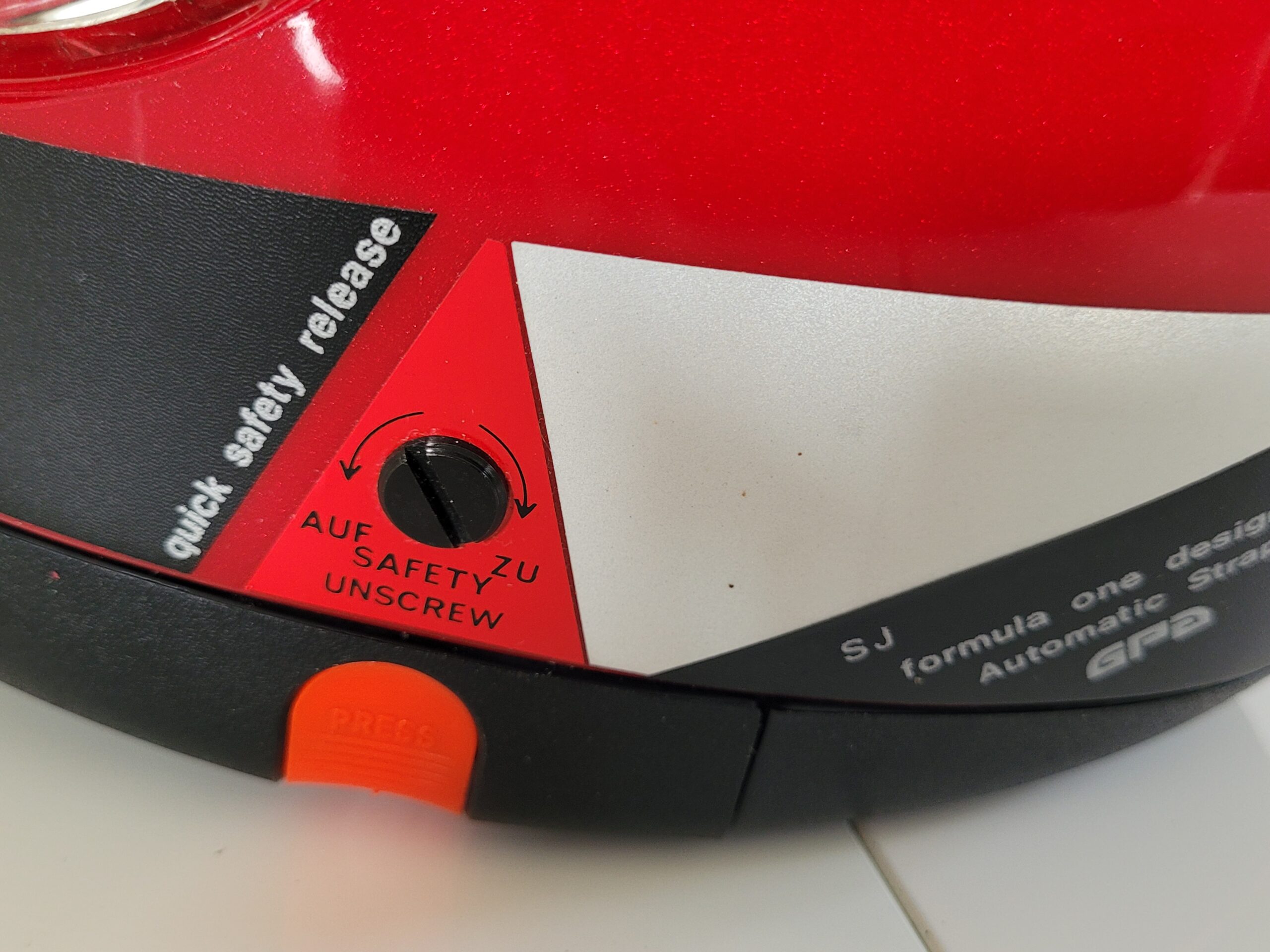 GPA F1 helmet, vintage - Image 5