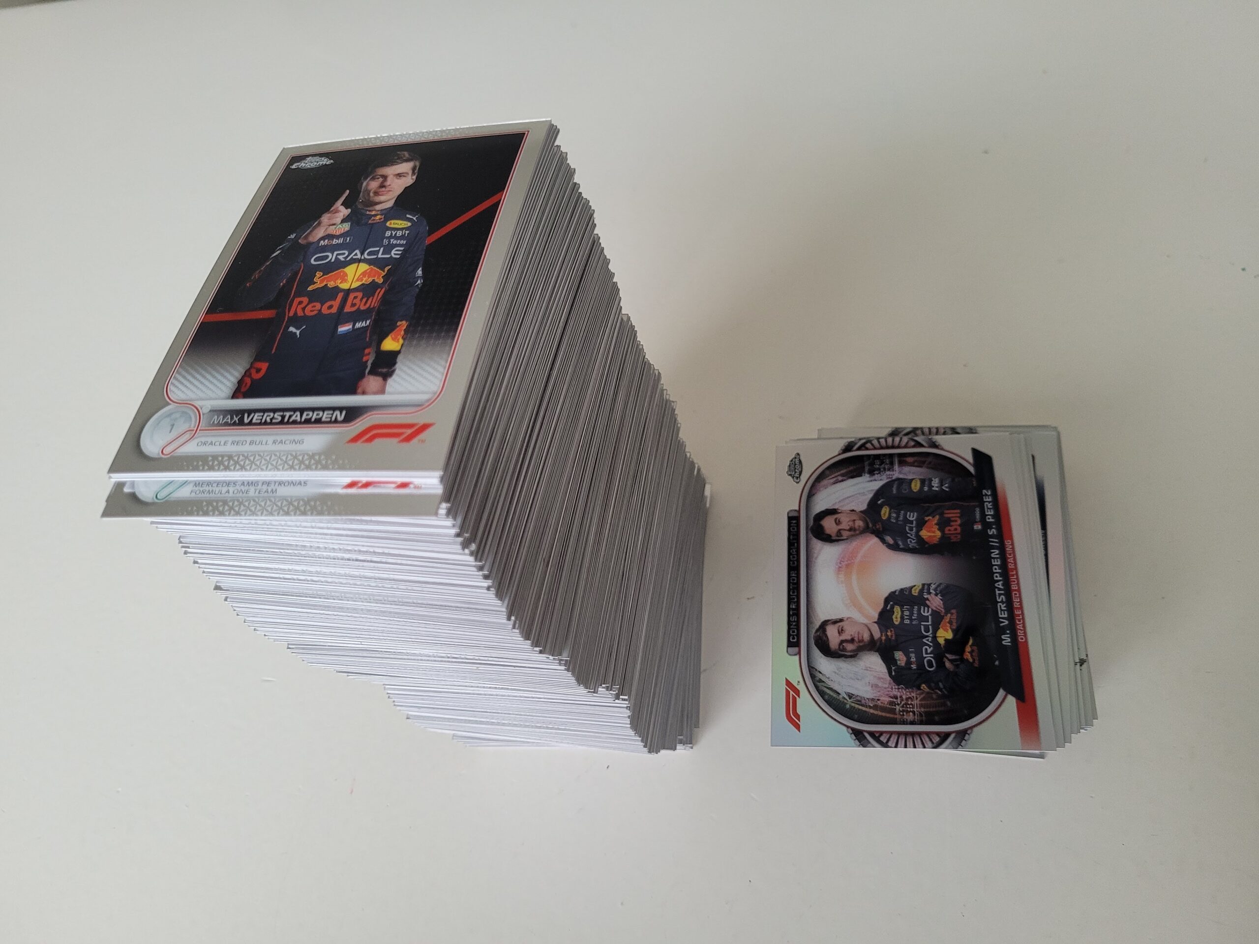 Topps Chrome F1 2022 complete base set