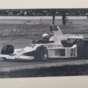 Roelof Wunderink signed photo, Formula 1