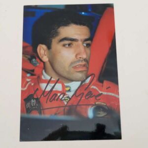 Marc Gene hand signed photo, Ferrari F1