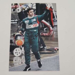 Antonio Pizzonia hand signed photo, Jaguar F1