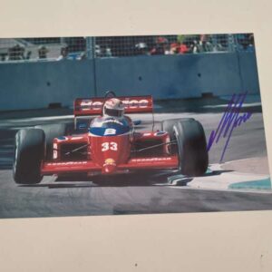 Alan Jones signed large photo, 30x20cm