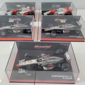 Set of 5 McLaren F1 scale models, Minichamps, 1:43