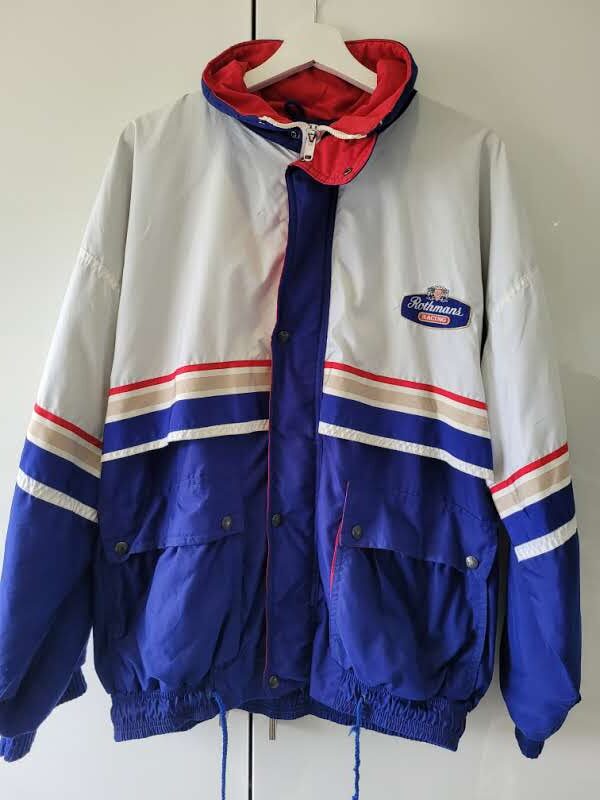 Vintage Rothmans Racing Jacket Senna/Williams