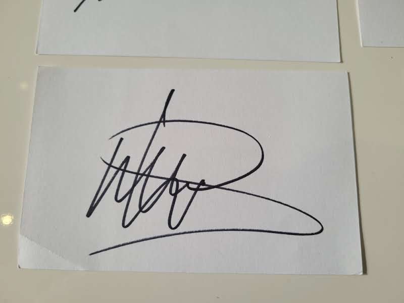 F1 World Champions signed cards, Verstappen, Lauda, Hill, Raikkonen, Mansell - Image 4