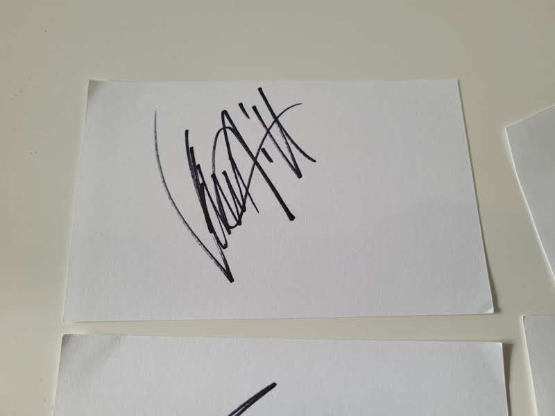 F1 World Champions signed cards, Verstappen, Lauda, Hill, Raikkonen, Mansell - Image 8