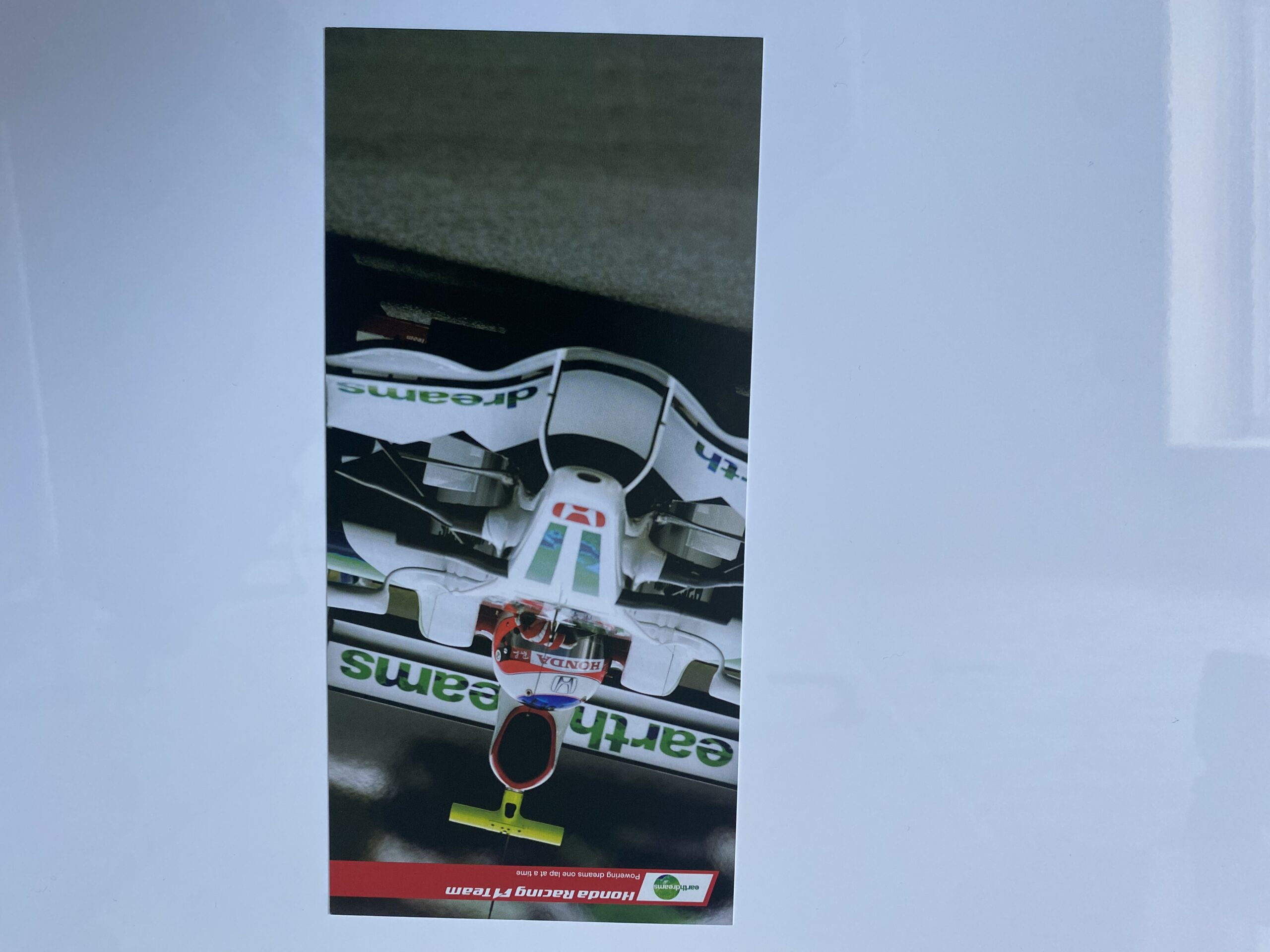 Rubens Barrichello driver card, Honda F1 team - Image 4