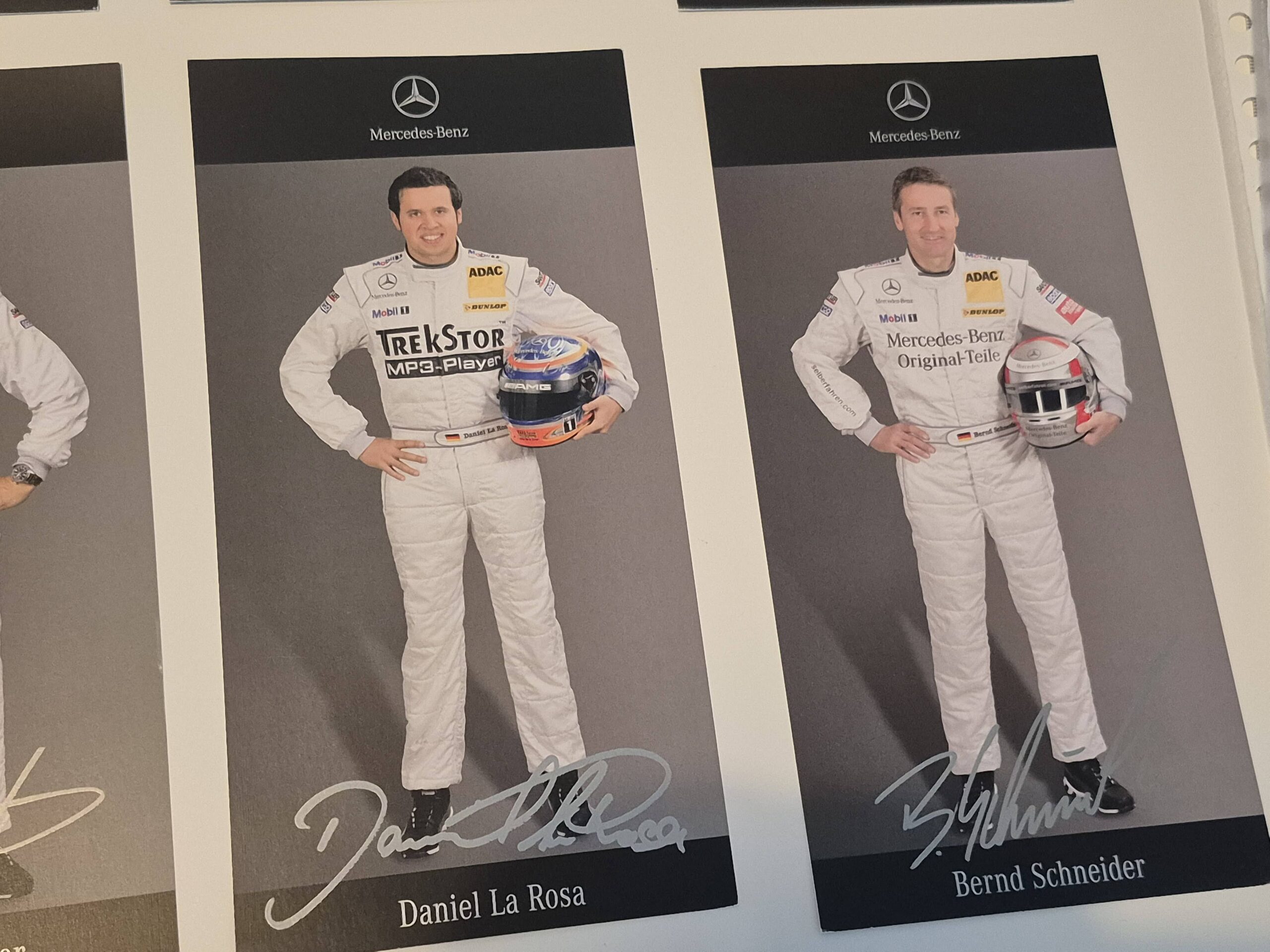 Lot of Mercedes driver cards, including Lewis Hamilton and Hakkinen - Image 6