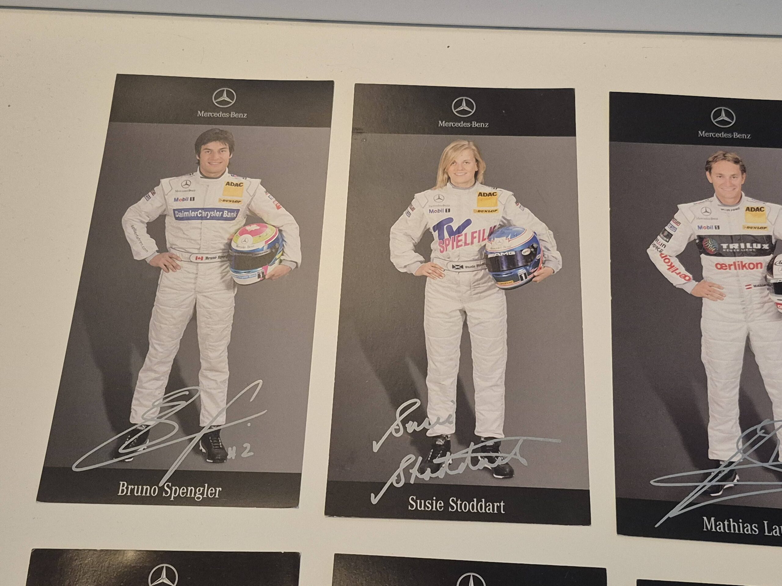 Lot of Mercedes driver cards, including Lewis Hamilton and Hakkinen - Image 9