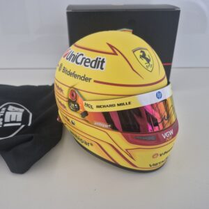Signed Lewis Hamilton 1:2 Helmet – 2025 Season – Ferrari F1